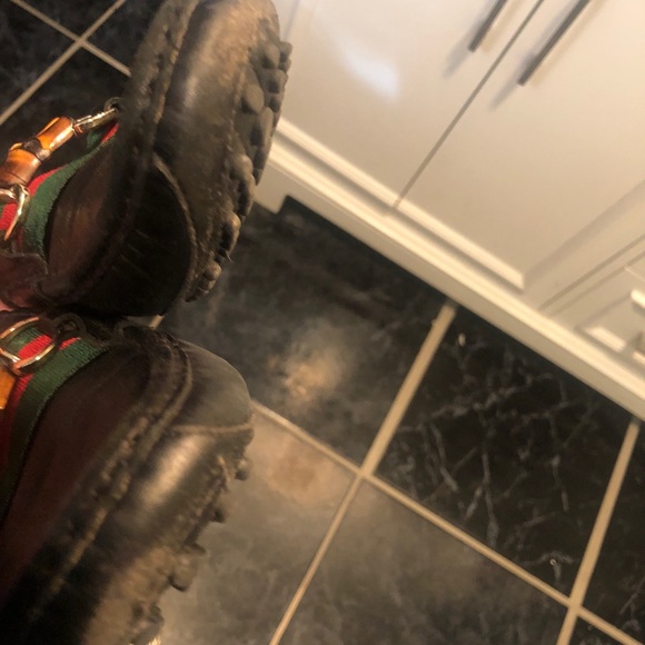 Gucci driving shoes some imperfections on bottom, good condition - Picture 3 of 4
